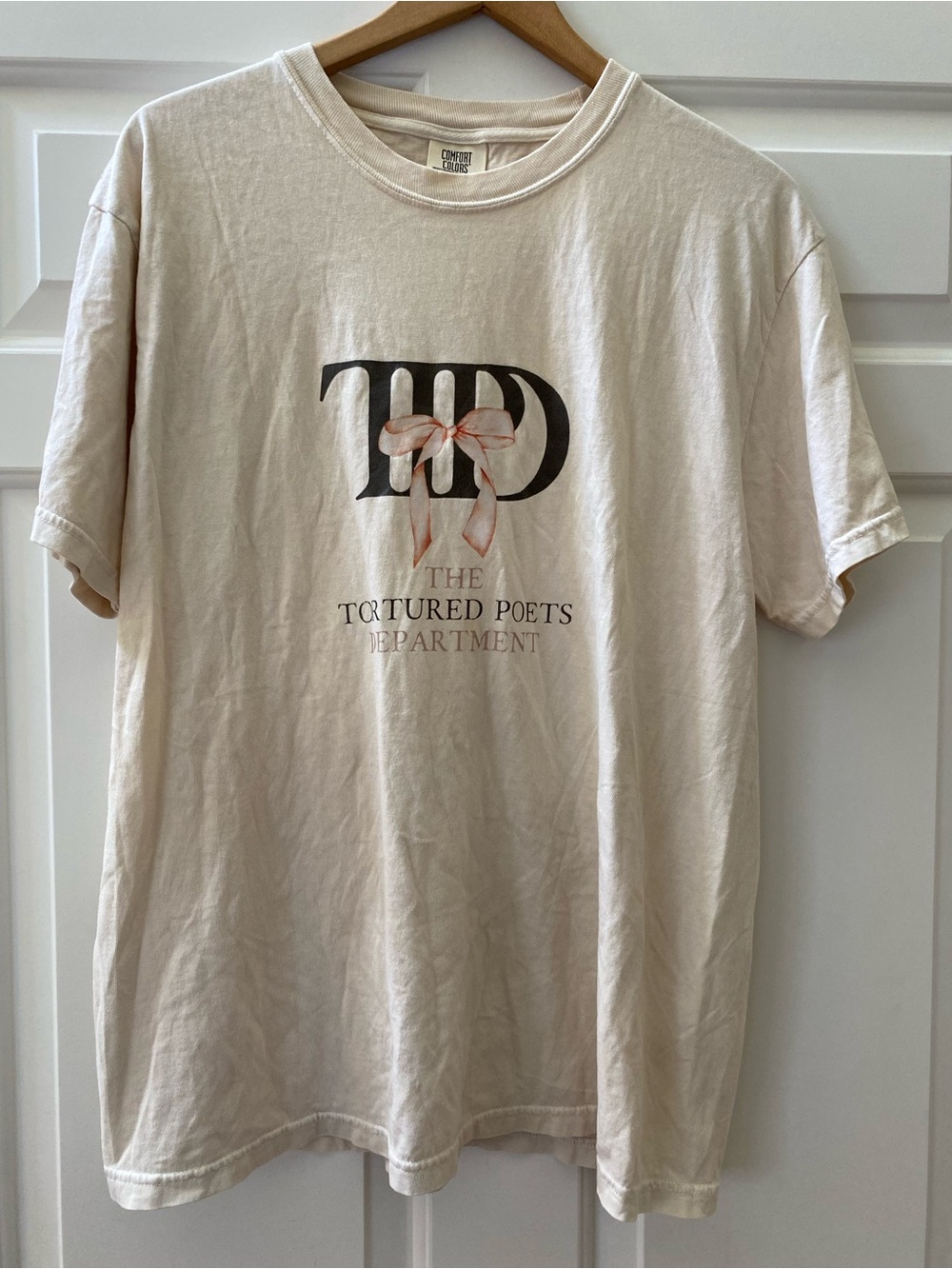 Taylor Swift Shirt The Tortured Poets Department Large Swiftie Tee T-shirt